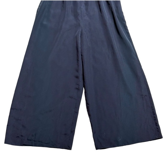 Kate Spade Black Embroidered Lace Yoke Ankle Length Jumpsuit Women’s US M - Picture 4 of 8